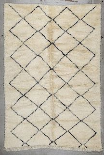 Vintage Moroccan Rug: 5'11'' x 8'8'' (180 x 264 cm)