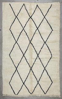 Vintage Moroccan Rug: 6'8'' x 10'8'' (203 x 325 cm)