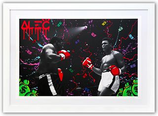 Alec Monopoly- GICLEE ON HEAVY WATERCOLOR PAPER "The Greatest of All Time"