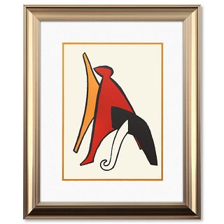 Alexander Calder- Lithograph "DLM141 - SABOT ET BONNET PHRYGIEN"