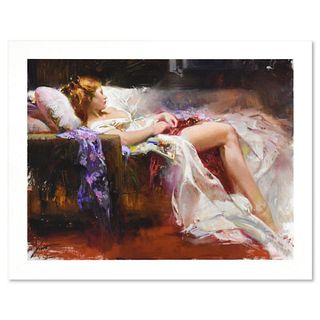 Pino (1939-2010), "Sweet Repose" Limited Edition Giclee, Numbered and Hand Signed with Certificate of Authenticity.