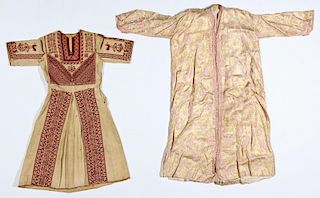 Antique Greek Island and Moroccan Silk Robes (2)