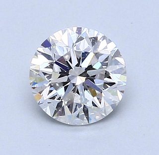 No Reserve GIA - Certified 1.00 CT Round Cut Loose Diamond E Color VS2 Clarity