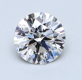 No Reserve GIA - Certified 1.01 CT Round Cut Loose Diamond F Color VS2 Clarity