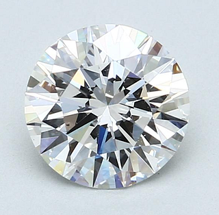 No Reserve GIA - Certified 1.61 CT Round Cut Loose Diamond E Color VS2 Clarity