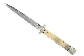 Italian Rosco Stainless Steel Picklock Knife c1950