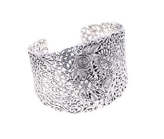 Artisan Collection of Bali Sterling Silver Cuff