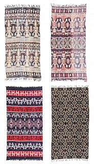 4 Indonesian Ikat Textiles