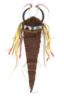 Cheyenne Split Buffalo Horn War Bonnet - Sherwoods