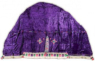 Kutchi Wedding Veil/Headdress, Afghanistan