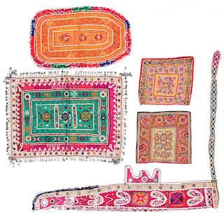 5 Embroidered Indian Textiles