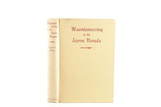 Mountaineering In The Sierra Nevada 1st Ed.