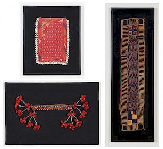 3 Framed Banjara Textiles, India