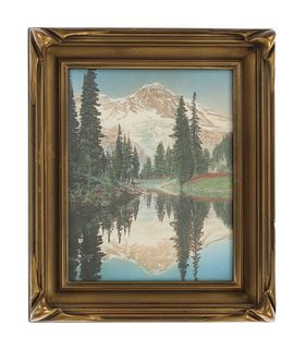 Norman Edson (1879-1968 Washington) Mirror Lake