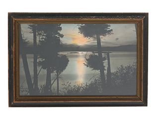 R. H. McKay (1880-1965) Flathead Lake Sunset