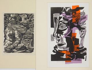 Hans Orlowski (German 1894-1967) 2 prints