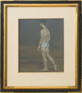 JARED FRENCH (1905-1988): STANDING MALE
