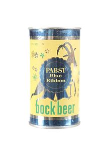 Pabst Bock Beer Flat Top, circa 1950s