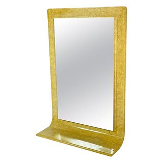 Large Wall Mirror in the style of Karl Springer