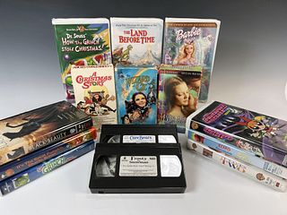 CHILDREN'S VHS INC. GRINCH, ELMO, POWERPUFF GIRLS 