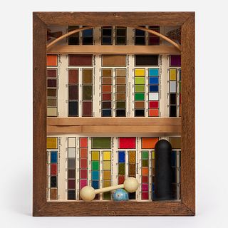  Nick Vaccaro "House of the Alcolorist" (1983 Assemblage)
