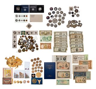 Coin, Token and Foreign Currency Assortment