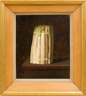 ATTRIBUTED TO EDWARD TAYLOR SNOW (1844-1913): ASPARAGUS