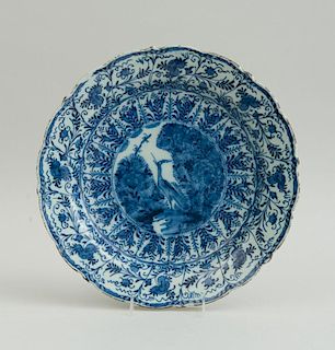 250DUTCH BLUE AND WHITE DELFT CHARGER