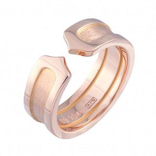Cartier C 18K Rose Gold Ring