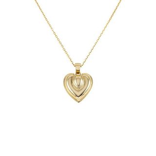 Cartier Heart Motif 18K Yellow Gold Necklace