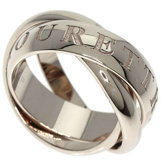 Cartier Trinity 18K White Gold Band Ring