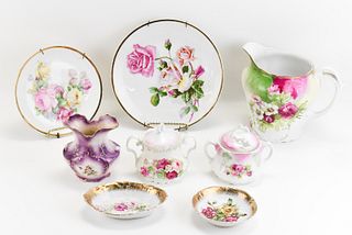 HAND PAINTED PORCELAIN COLLECTION