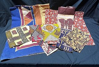 Vintage Batik and African Fabrics