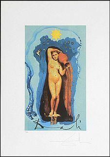 Tarot Artworks, A Salvador Dali Limited Edition Lithography Print