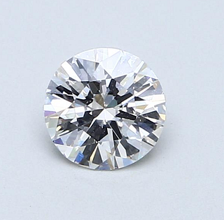 No Reserve GIA - Certified 0.61 CT Round Cut Loose Diamond D Color VS1 Clarity
