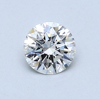 No Reserve GIA - Certified 0.64 CT Round Cut Loose Diamond F Color VS2 Clarity