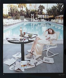 FAYE DUNAWAY PHOTOGRAPH BY TERRY O'NEIL