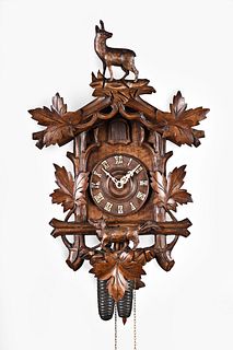 German hanging cuckoo clock