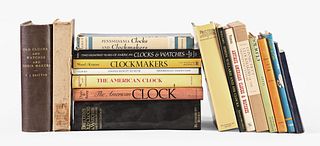A good lot of horological reference books