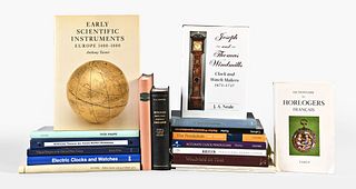 A good lot of horological reference books
