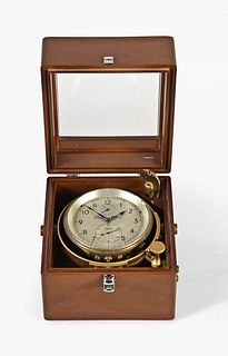 A mid-20th century two day marine chronometer by Thomas Mercer