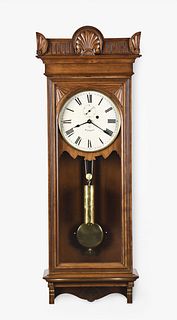 Seth Thomas Clock Co. Regulator No. 9 wall clock