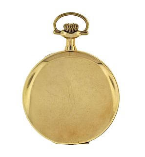 E. Howard Keystone 14 karat gold series 7 pocket watch
