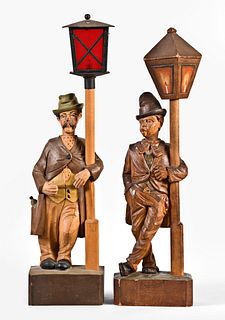 Two Drunkard and lamp post whistlers