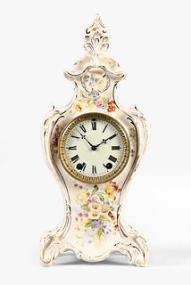 Seth Thomas Beta porcelain mantel clock
