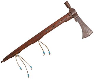 VINTAGE NATIVE AMERICAN STYLE PIPE AXE