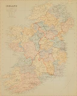 Edward Stanford (British 1827-1904) map