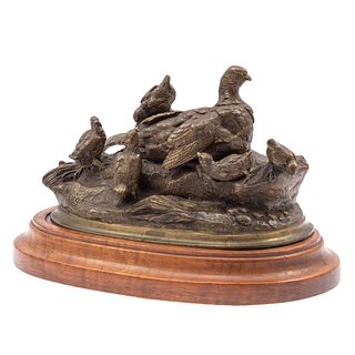Bronze Animalier Sculpture, Moigniez