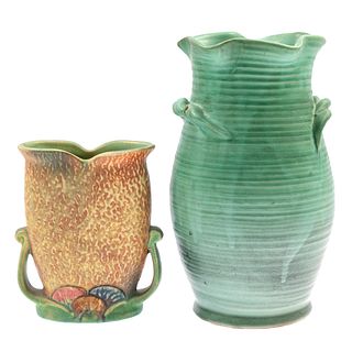 Two Weller Pottery Vases