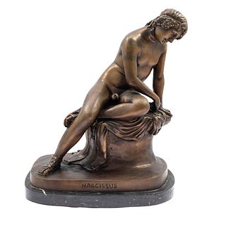 Bronze Figure of Narcissus